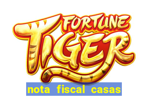 nota fiscal casas bahia 2 via